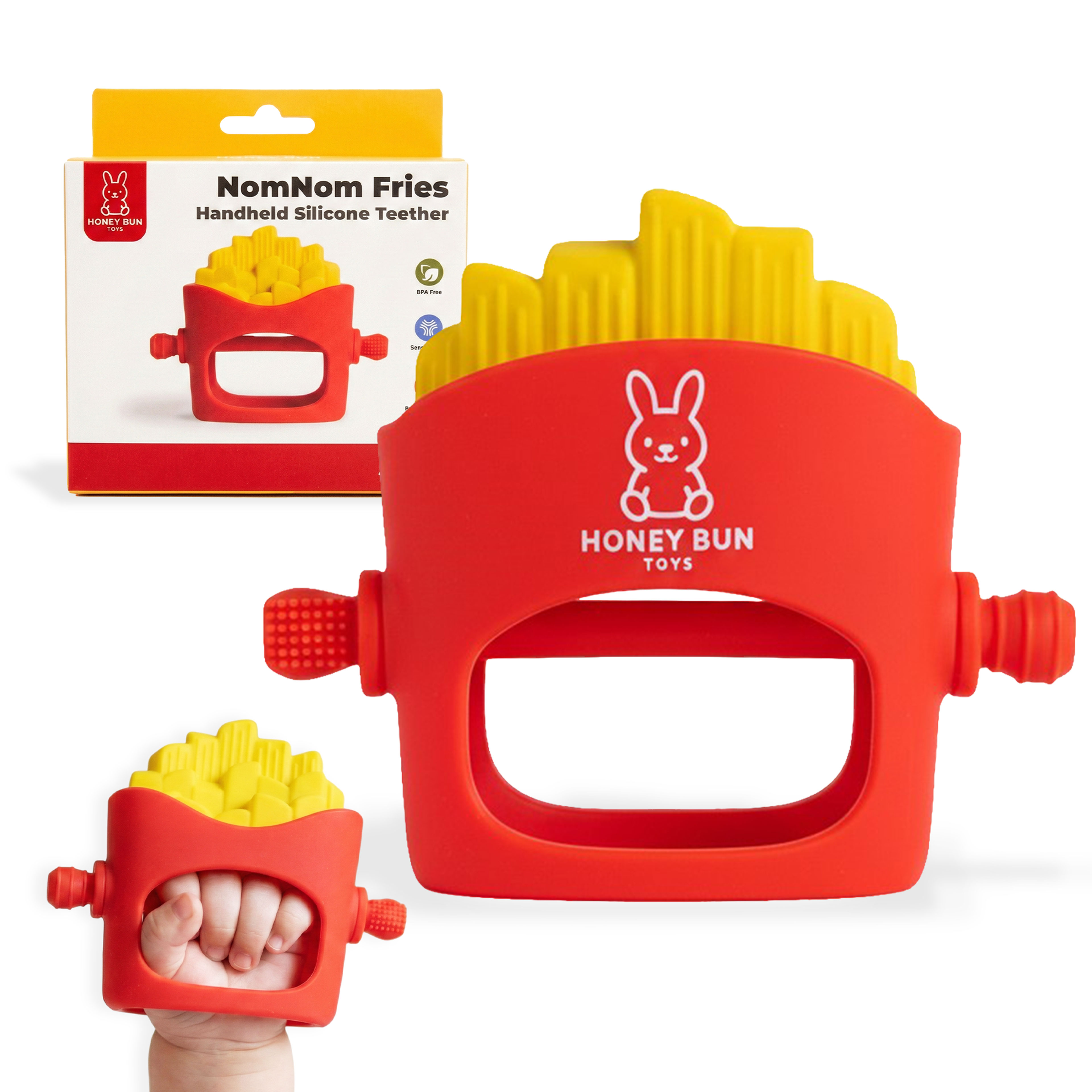 NomNom Fries Teether